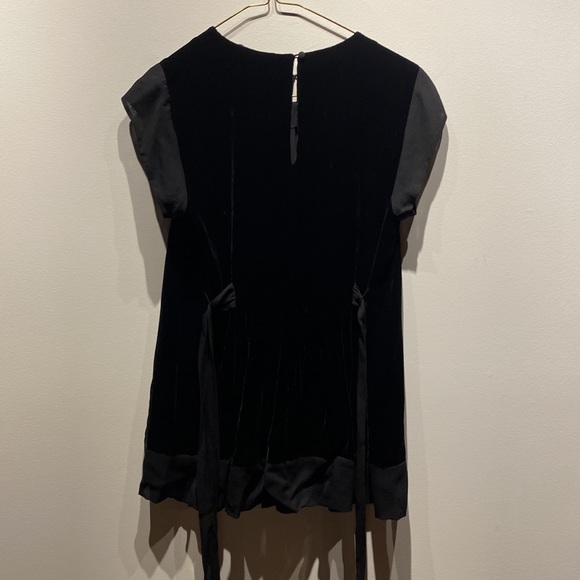 BCBG MaxAzria velvet blouse - Picture 3 of 4